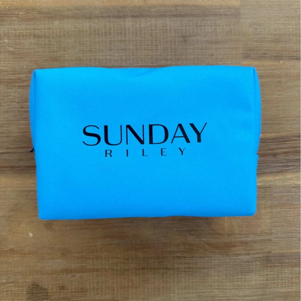 Sunday Riley Zip Cosmetic Bag